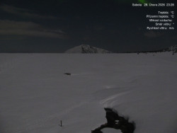 Luční bouda, pramen Bílého Labe