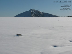 Luční bouda, pramen Bílého Labe