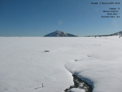 Luční bouda, pramen Bílého Labe