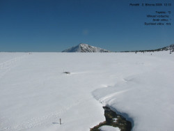 Luční bouda, pramen Bílého Labe