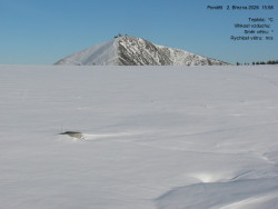 Luční bouda, pramen Bílého Labe