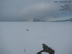 Luční bouda, pramen Bílého Labe