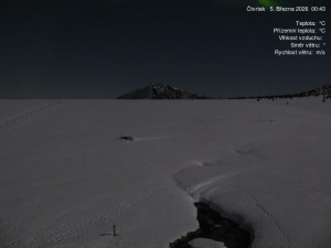 Luční bouda - Luční bouda, pramen Bílého Labe - 5.3.2026 v 00:45