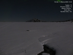 Luční bouda - Luční bouda, pramen Bílého Labe - 5.3.2026 v 01:45