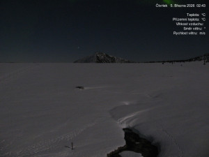 Luční bouda - Luční bouda, pramen Bílého Labe - 5.3.2026 v 02:45