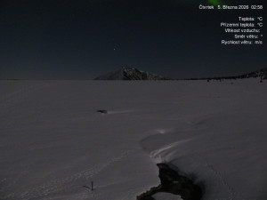 Luční bouda - Luční bouda, pramen Bílého Labe - 5.3.2026 v 03:00