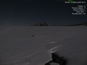 Luční bouda - Luční bouda, pramen Bílého Labe - 5.3.2026 v 03:15