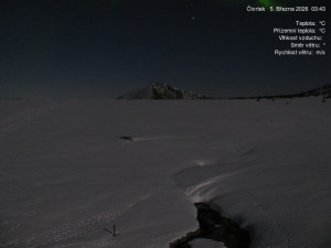 Luční bouda - Luční bouda, pramen Bílého Labe - 5.3.2026 v 03:45