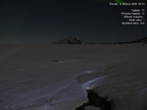 Luční bouda - Luční bouda, pramen Bílého Labe - 5.3.2026 v 04:15