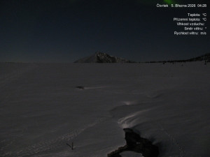 Luční bouda - Luční bouda, pramen Bílého Labe - 5.3.2026 v 04:30