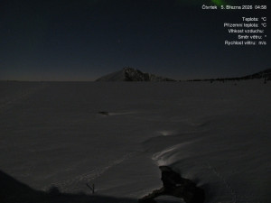 Luční bouda - Luční bouda, pramen Bílého Labe - 5.3.2026 v 05:00