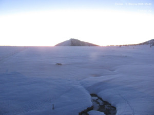 Luční bouda - Luční bouda, pramen Bílého Labe - 5.3.2026 v 05:45