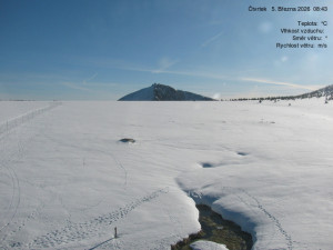 Luční bouda - Luční bouda, pramen Bílého Labe - 5.3.2026 v 08:45