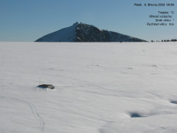 Luční bouda, pramen Bílého Labe