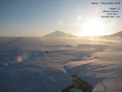 Luční bouda, pramen Bílého Labe