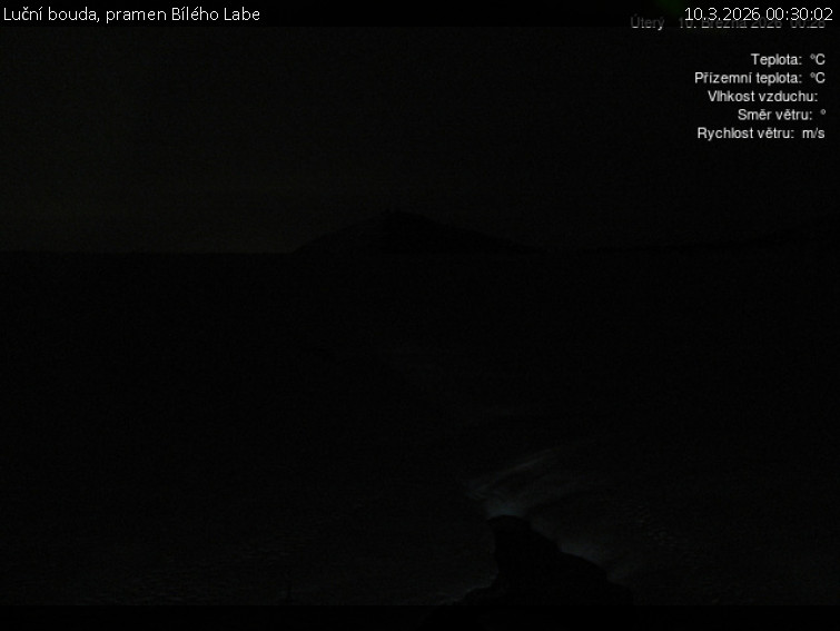 Luční bouda - Luční bouda, pramen Bílého Labe - 10.3.2026 v 00:30