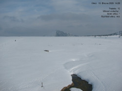 Luční bouda, pramen Bílého Labe