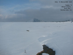 Luční bouda, pramen Bílého Labe