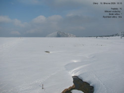 Luční bouda, pramen Bílého Labe