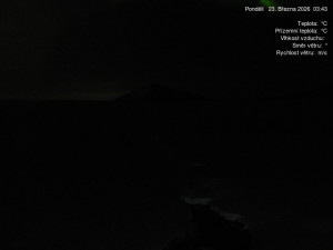 Luční bouda - Luční bouda, pramen Bílého Labe - 23.3.2026 v 03:45