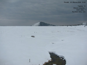Luční bouda - Luční bouda, pramen Bílého Labe - 23.3.2026 v 12:45