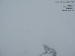 Luční bouda, pramen Bílého Labe