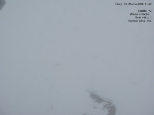 Luční bouda - Luční bouda, pramen Bílého Labe - 31.3.2026 v 11:45