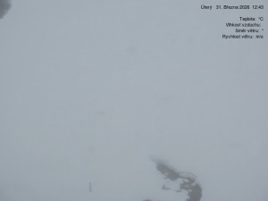 Luční bouda - Luční bouda, pramen Bílého Labe - 31.3.2026 v 12:45