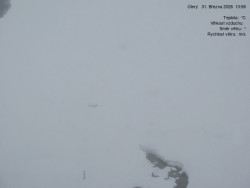 Luční bouda, pramen Bílého Labe