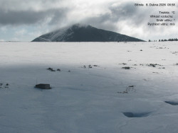 Luční bouda, pramen Bílého Labe