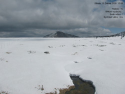 Luční bouda, pramen Bílého Labe