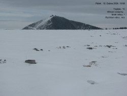 Luční bouda, pramen Bílého Labe