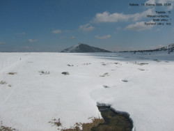 Luční bouda, pramen Bílého Labe