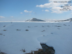 Luční bouda, pramen Bílého Labe