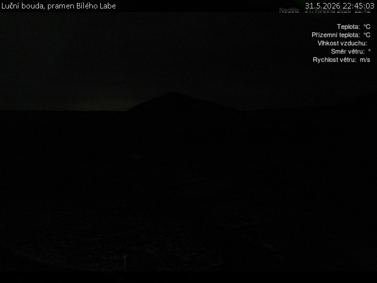 Luční bouda - Luční bouda, pramen Bílého Labe - 31.5.2026 v 22:45
