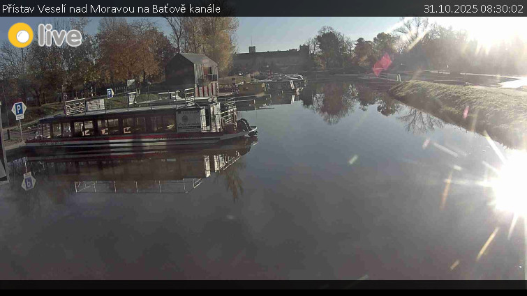 Baťův kanál - Přístav Veselí nad Moravou na Baťově kanále - 31.10.2025 v 08:30 Baťův kanál - Přístav Veselí nad Moravou na Baťově kanále - 31.10.2025 v 08:30
