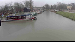 Přístav Veselí nad Moravou na Baťově kanále