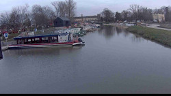 Přístav Veselí nad Moravou na Baťově kanále