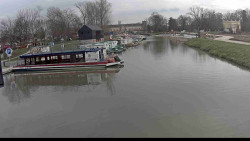 Přístav Veselí nad Moravou na Baťově kanále