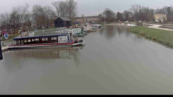 Přístav Veselí nad Moravou na Baťově kanále