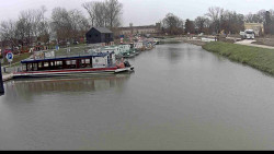 Přístav Veselí nad Moravou na Baťově kanále