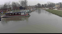 Přístav Veselí nad Moravou na Baťově kanále