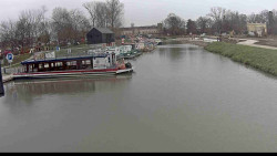 Přístav Veselí nad Moravou na Baťově kanále