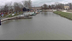 Přístav Veselí nad Moravou na Baťově kanále