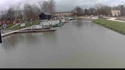 Přístav Veselí nad Moravou na Baťově kanále