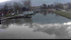 Přístav Veselí nad Moravou na Baťově kanále