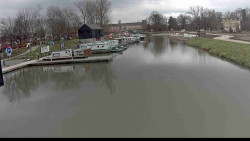 Přístav Veselí nad Moravou na Baťově kanále