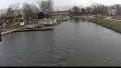 Přístav Veselí nad Moravou na Baťově kanále