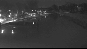 Baťův kanál - Přístav Veselí nad Moravou na Baťově kanále - 16.12.2025 v 06:45