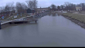 Baťův kanál - Přístav Veselí nad Moravou na Baťově kanále - 16.12.2025 v 07:45